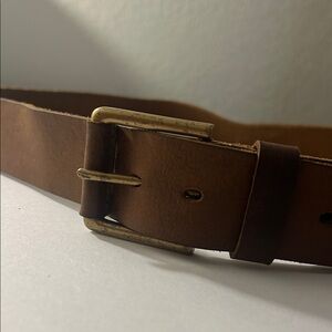 Timberland Brown Leather Men's Belt